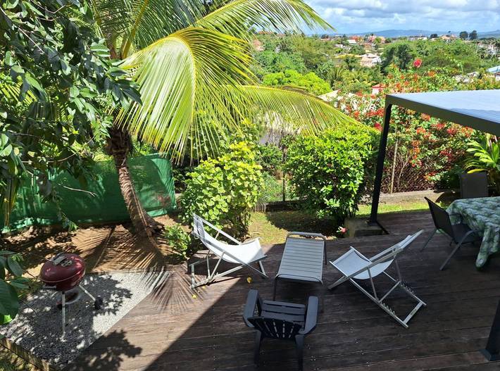 Gîte pour 4 personnes, avec terrasse et jardin en Martinique - 3