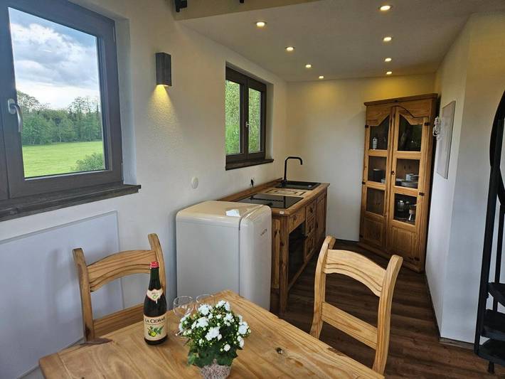 Hütte für 4 Personen, mit Sauna und Ausblick sowie Garten am Bodensee - 4