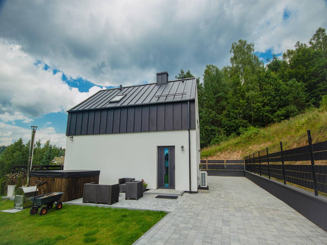 Ein komfortables Haus in Kaschubien für 4 Personen in Stężyca, powiat kartuski