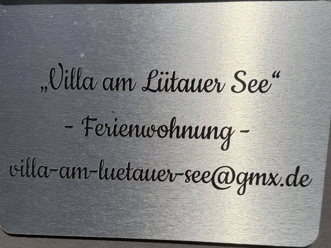 Ganze Ferienwohnung, Villa-am-Lütauer-See - Appartement/Fewo, Dusche und Bad, Wc, 1 Schlafraum in Mölln, Kreis Herzogtum Lauenburg