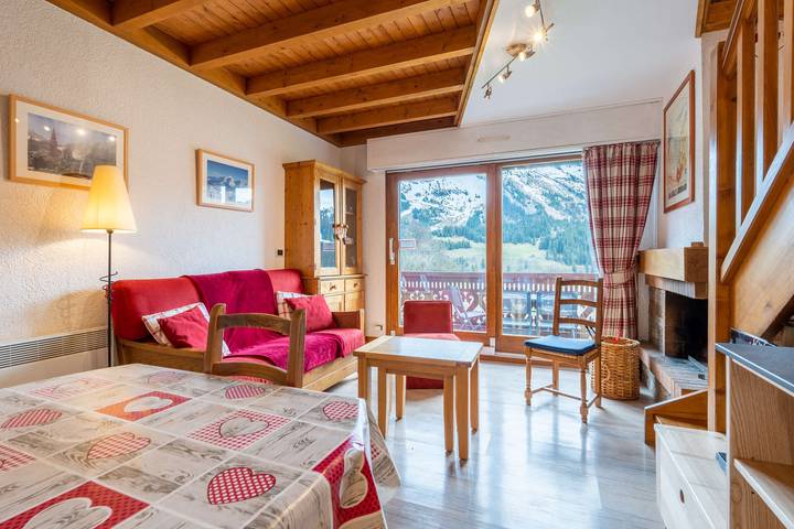 Gîte pour 6 personnes, avec balcon/terrasse dans Lac des Confins