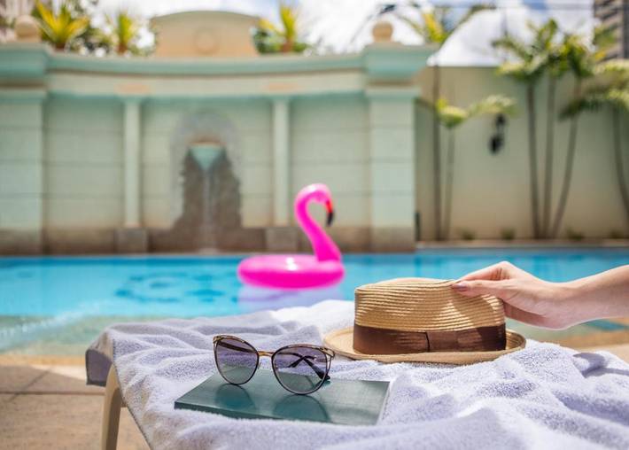 Pousadas para 2 pessoas, com sauna e vista e ainda jardim and piscina em Campinas