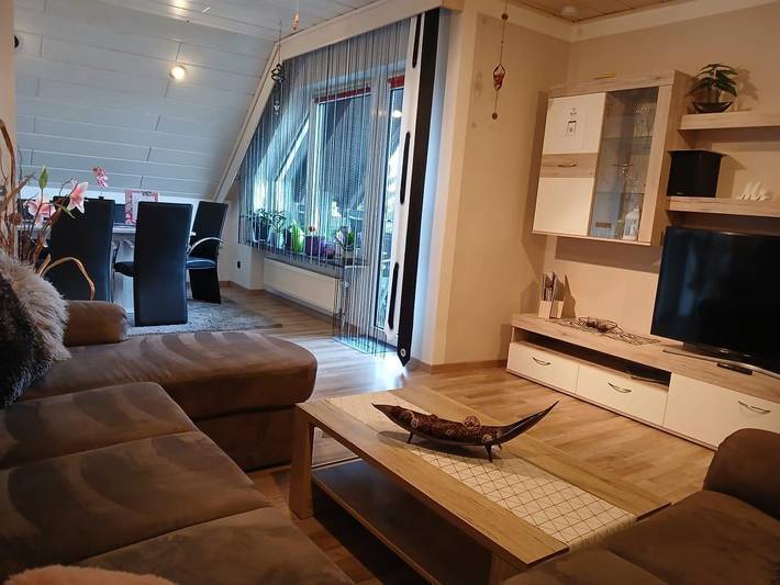 Ferienwohnung für 4 Personen, mit Balkon und Terrasse in Erbendorf
