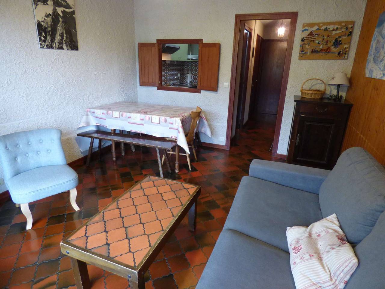 Apartamento entero, Dúplex de 3 habitaciones a pie de pistas - 8 pers in Chinaillon, Le Grand-Bornand