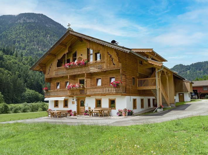 Bauernhof für 3 Personen, mit Balkon und Garten in Wilder Kaiser
