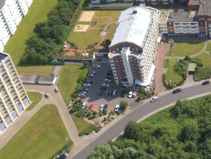 Studio für 3 Personen, mit Sauna und Seeblick sowie Garten in Döse