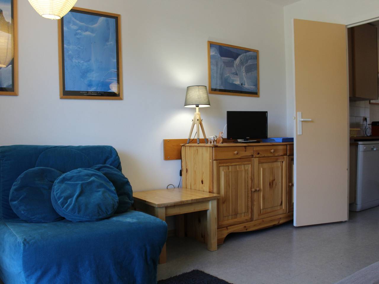 Ganze Wohnung, Gemütliche 2-Zimmer-Wohnung, direkt an der Piste, 4/5 Pers, Superdévoluy in Saint-Étienne-en-Dévoluy, Le Dévoluy