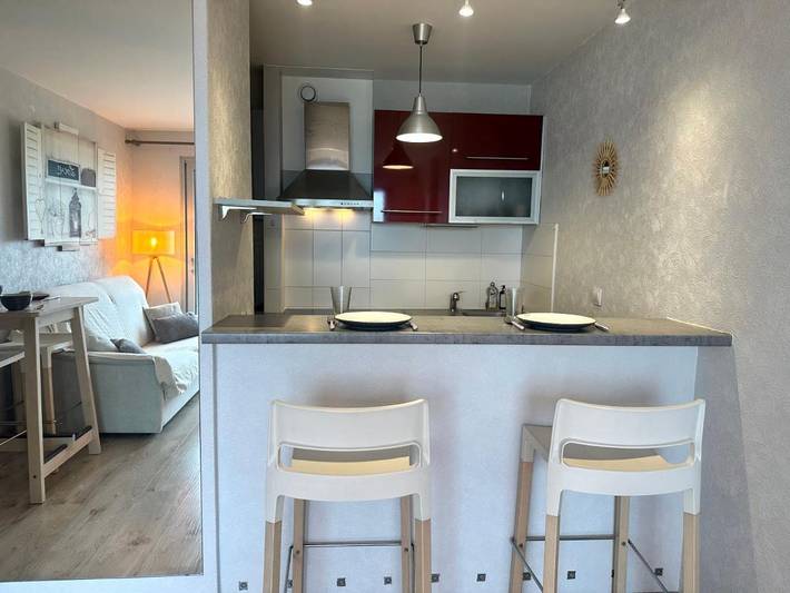 Gîte pour 2 personnes, avec vue et balcon dans Plage Des Minimes - 3