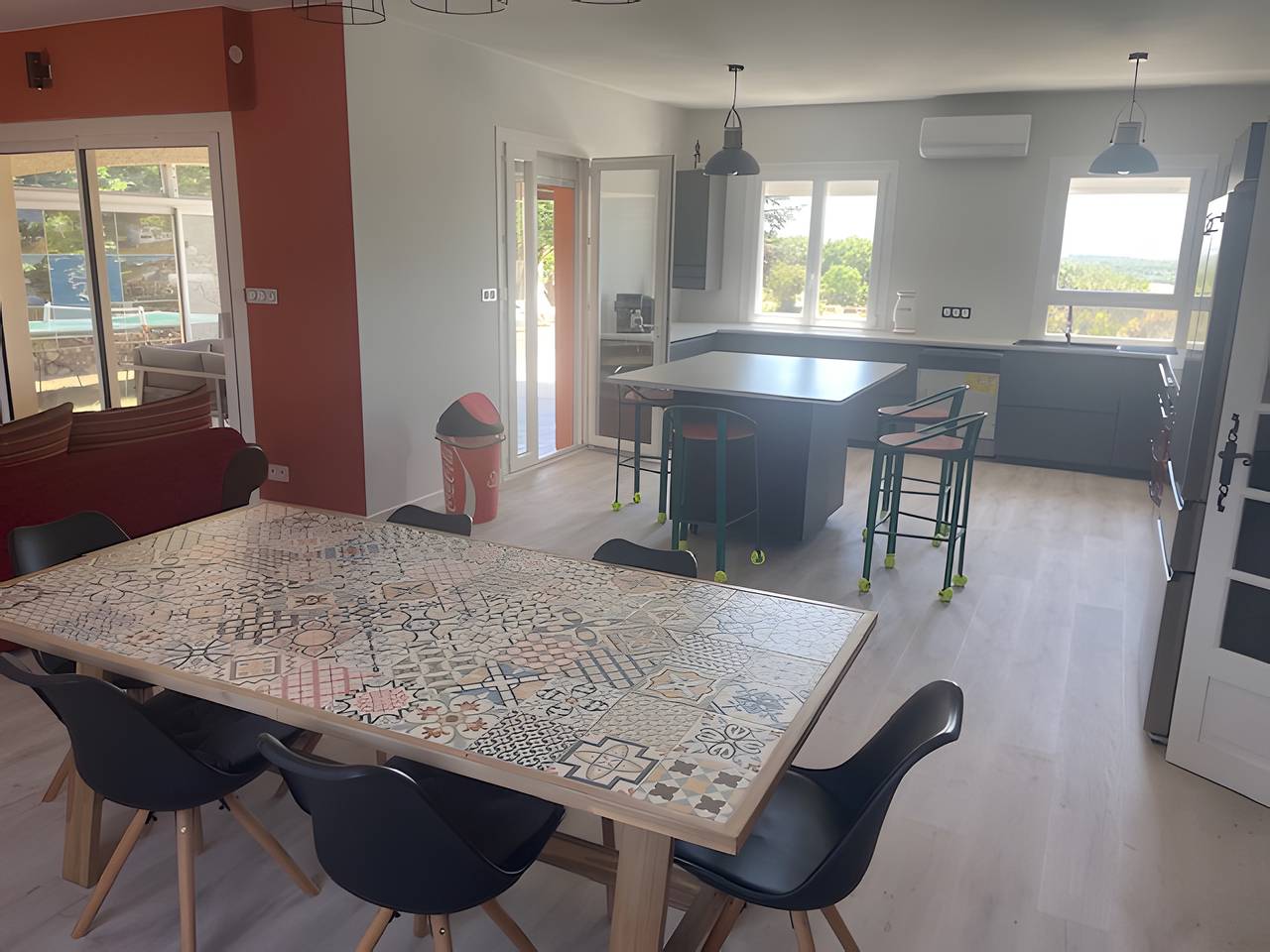 Ferienhaus 'Opuceb' mit Bergblick, Wi-Fi und Klimaanlage in Saint-Papoul, Carcassonne und Umgebung