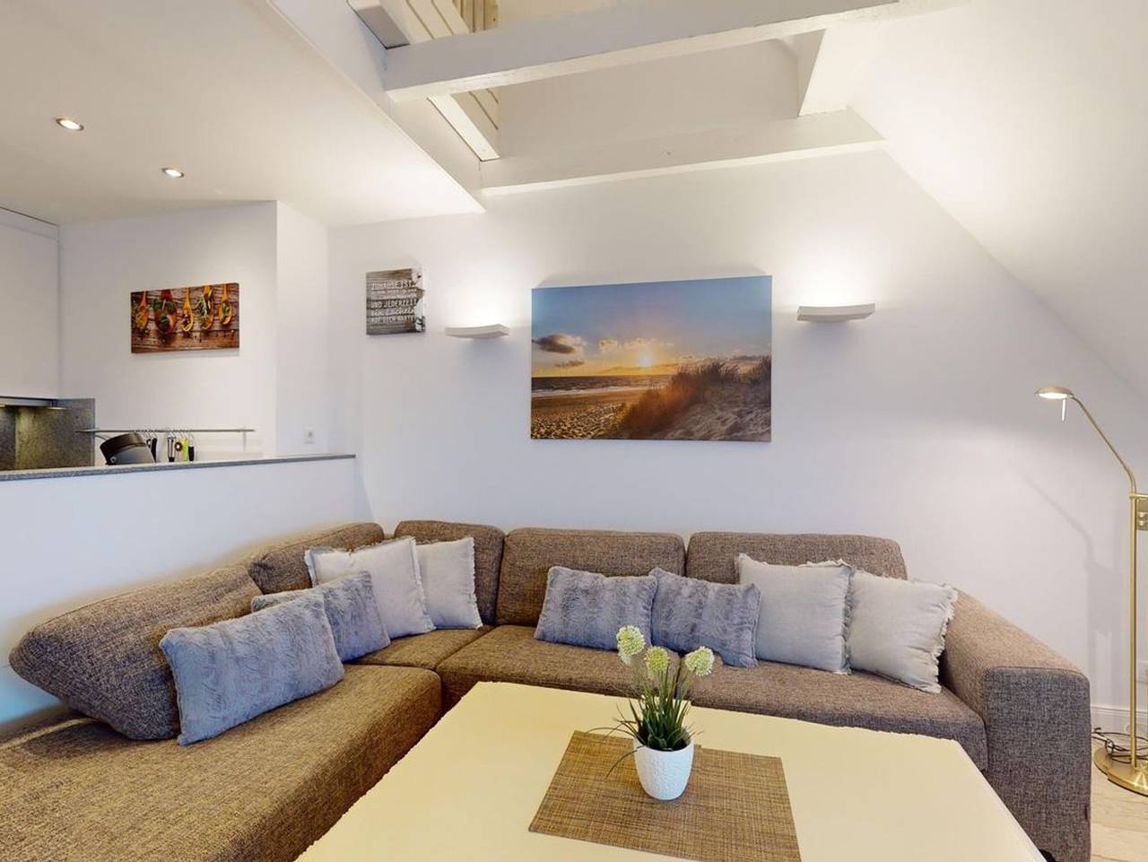 Ganze Ferienwohnung, Wattkieker-Stedum - Schöne 2-Zimmer Wohnung mit toller Aussicht aufs Rantumer Watt in Rantum, Sylt (Gemeinde)