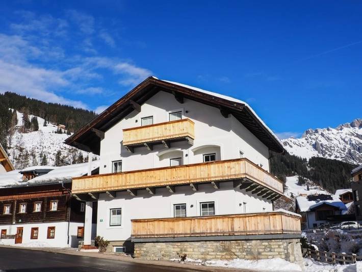 Ferienhaus für 20 Personen, mit Balkon/Terrasse und Terrasse, mit Haustier in Dienten am Hochkönig
