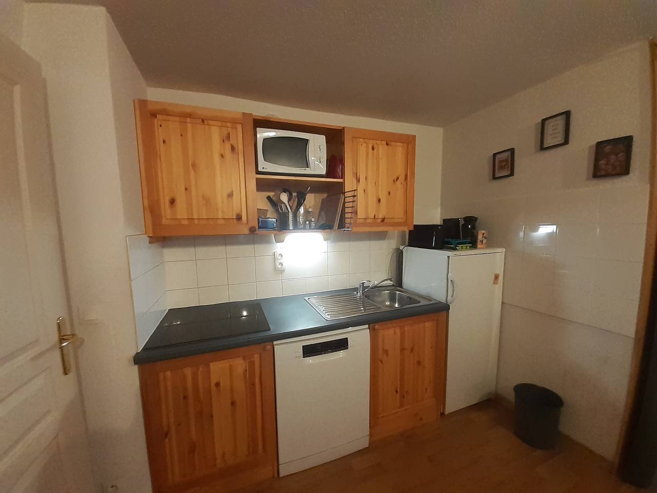 Apartamento entero, Apartamento acogedor para 8 con área de noche, terraza y Wifi en Valfréjus in Valfréjus, Modane