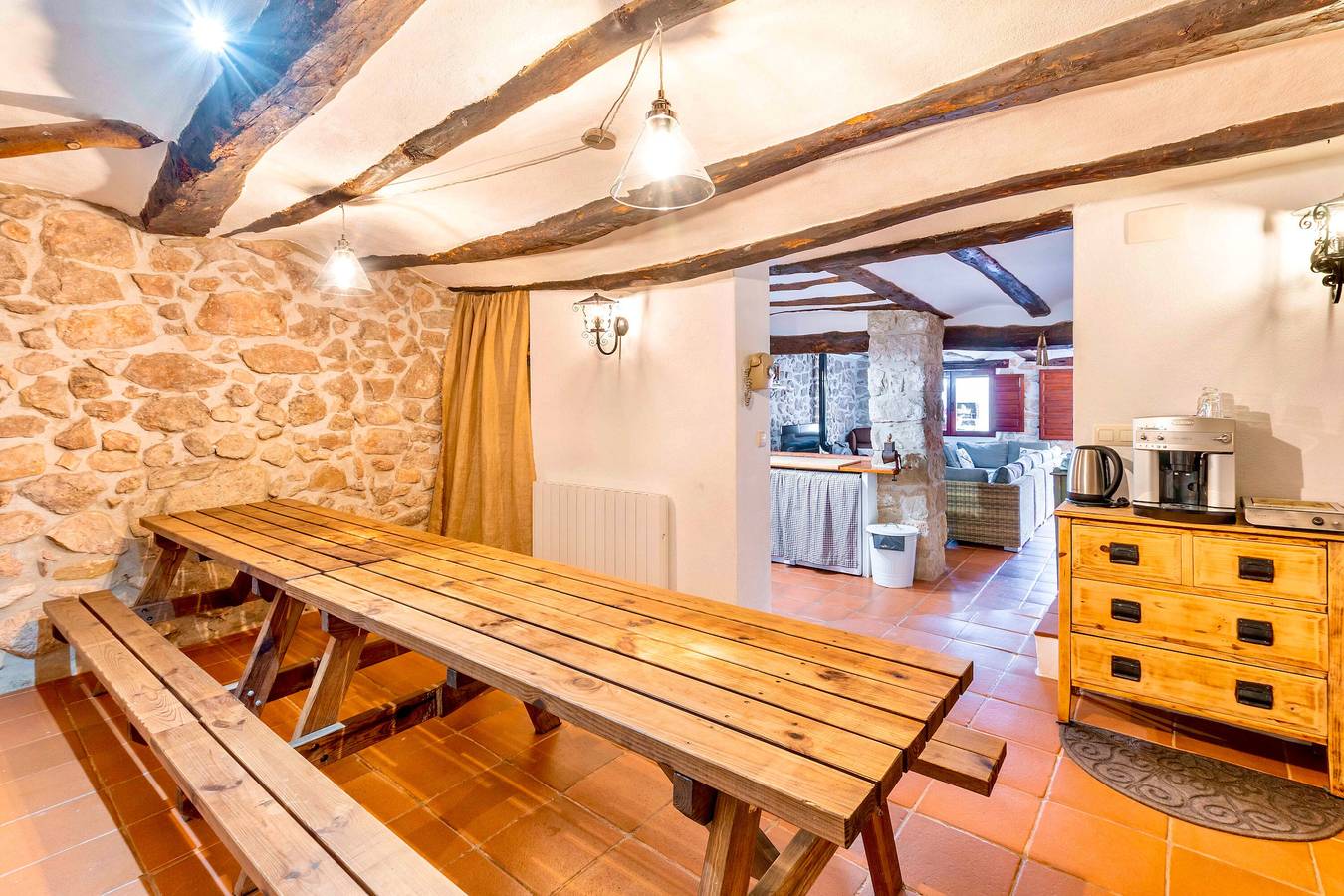 Casa rural 'La Casuna' con vistas a la montaña, terraza privada y Wi-Fi in Olba, Provincia de Teruel