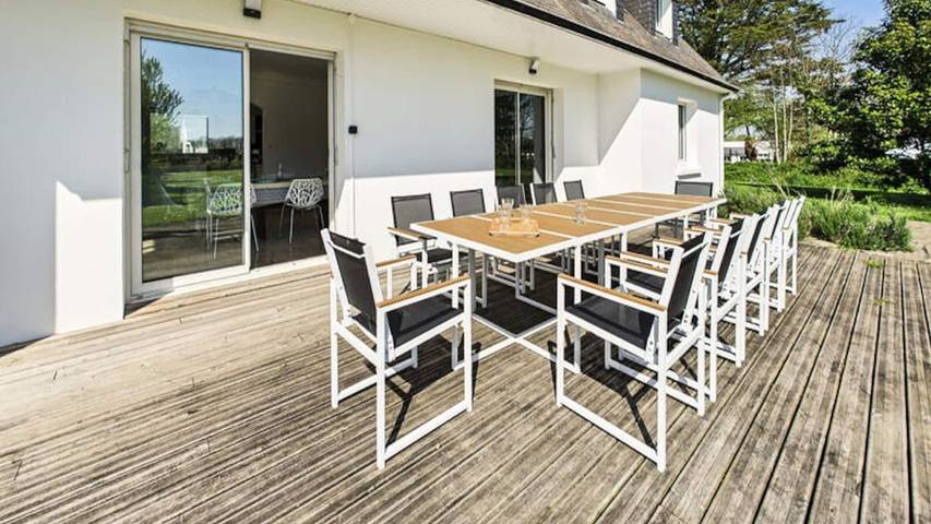 Appartement de vacances pour 13 personnes, avec jardin, animaux acceptés à Concarneau