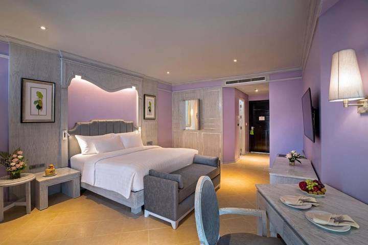 Station pour 3 personnes, avec sauna et piscine ainsi que jardin et vue à Ao Nang Beach - 4