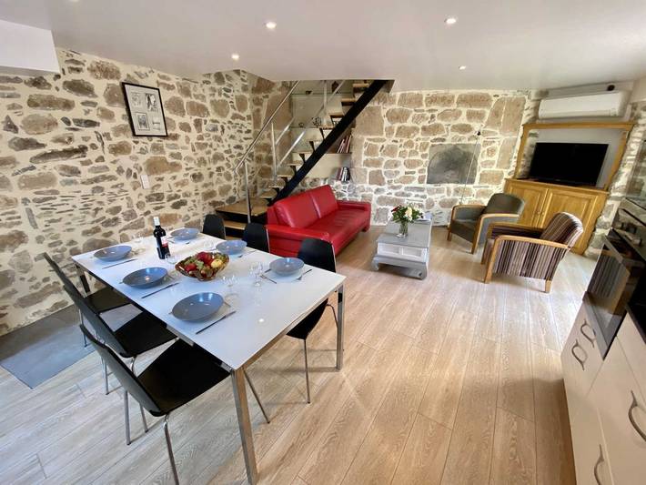 Gîte pour 6 personnes, avec sauna ainsi que jacuzzi et terrasse à Caunes-Minervois - 4