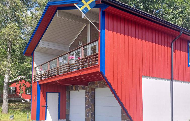 Ferienwohnung für 3 Personen, mit Garten und Terrasse sowie Seeblick