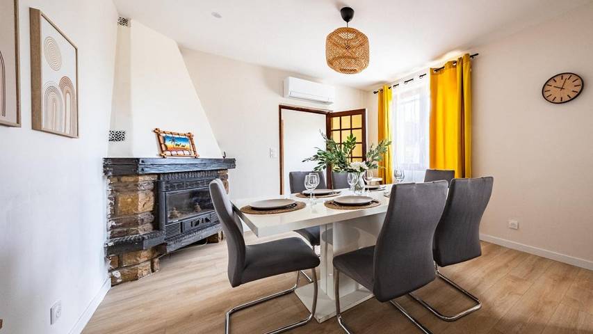 Location de vacances pour 8 personnes, avec jardin, animaux acceptés à Marsannay-la-Côte