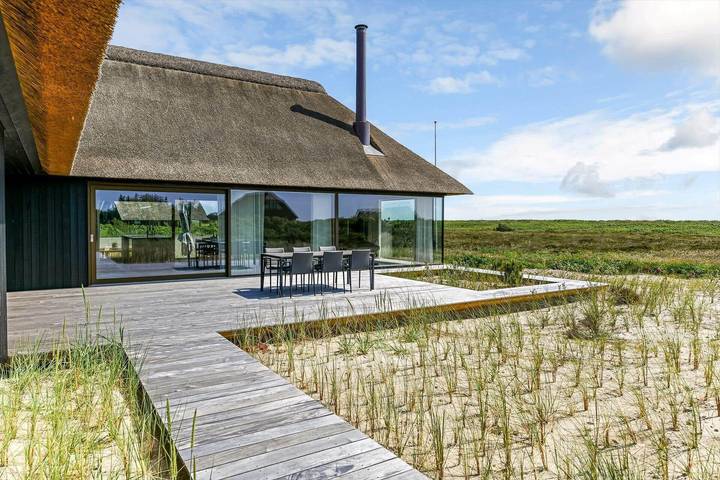 Ferienhaus mit Meerblick für 6 Personen, mit Sauna und Terrasse sowie Whirlpool in Blavand - 4