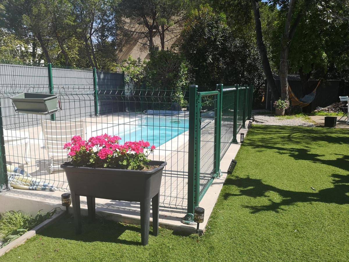 Villa la Roseraie chambre avec sdb privée in Croix d'Argent, Montpellier