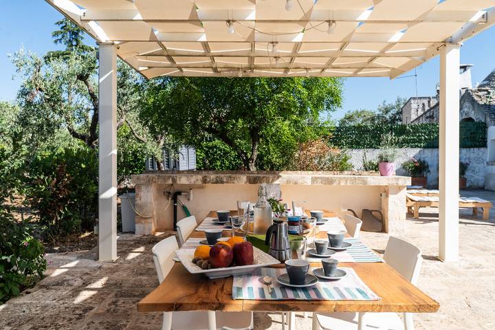Trullo pour 7 personnes, avec piscine à Monopoli - 3
