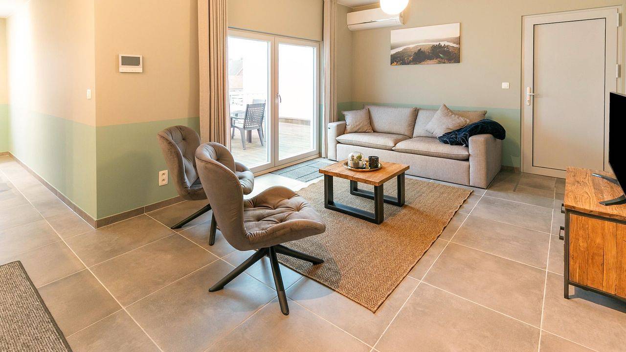 Geheel vakantieappartement, Vakantieappartement voor 4 personen met balkon/terras in Maasmechelen, Belgisch-Limburg