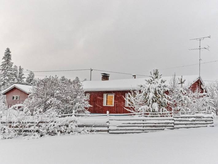 Hallanvaara in Lokka, Lappland