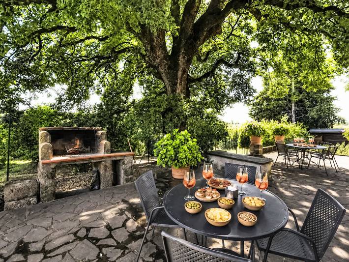Ferienhaus für 8 Personen, mit Balkon und Terrasse sowie Garten und Pool in Latium - 2