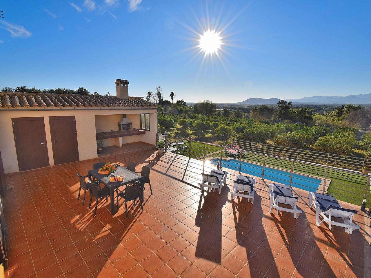 Charmante maison rustique avec piscine privée à Muro in Muro, Majorque du Nord