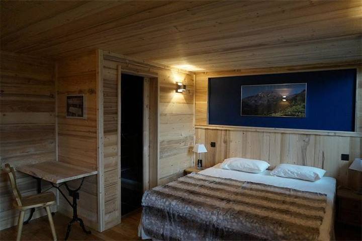 Maison d’hôte pour 3 personnes, avec Terrasse ainsi que Jardin et Vue à Combloux