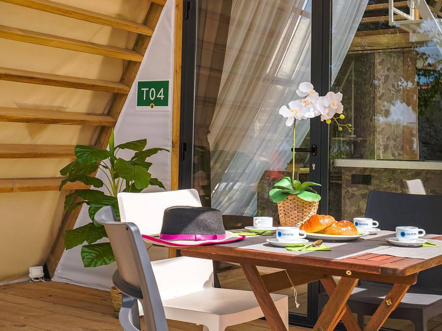 Camping Rimini Family Camping Village - Tent 4 persons - Luxury Air Lodge Glamping Pets Not Allowed in Rimini, Rimini Province