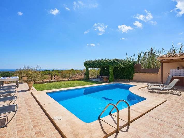 Finca für 6 Personen, mit Pool und Garten sowie Terrasse in s'Horta - 3