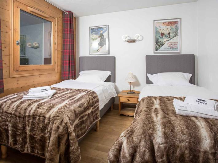 Gîte pour 6 personnes, avec balcon dans Gare De Chamonix Mont Blanc