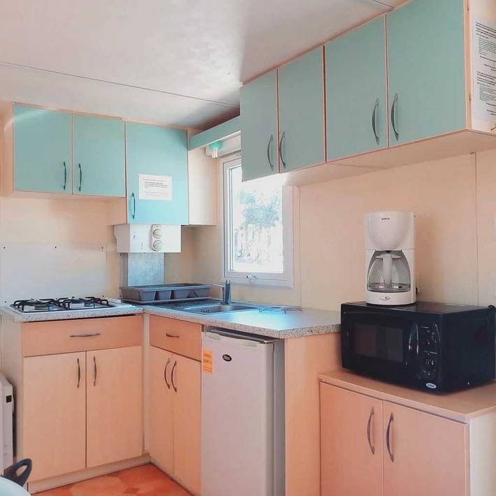 Mobil home pour 5 personnes, avec piscine et bassin pour enfant à Fabrezan - 3