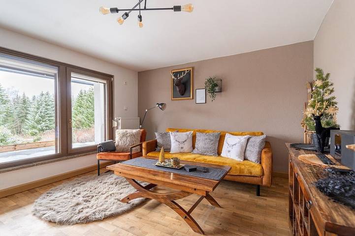 Ferienhaus für 4 Personen, mit Balkon und Garten sowie Sauna, mit Haustier in Goldlauter - Heidersbach