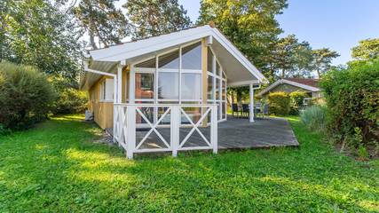 Ferienhaus mit Meerblick für 6 Personen, mit Whirlpool und Garten sowie Sauna, mit Haustier in der Lübecker Bucht