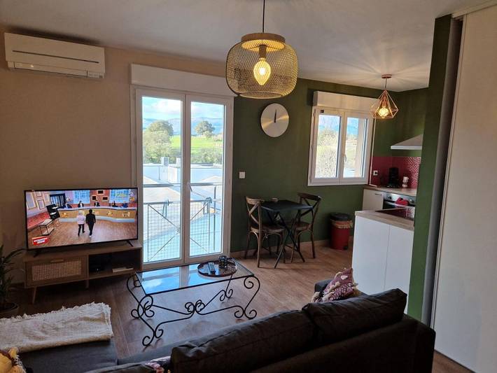 Appartement de vacances pour 2 personnes, avec balcon et vue