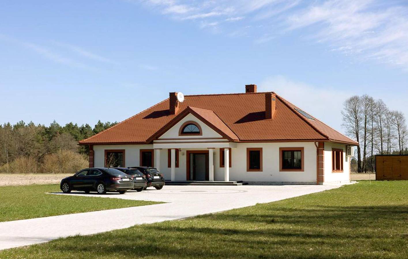 Casa de vacaciones para 10 personas con terraza in Región de Lublin
