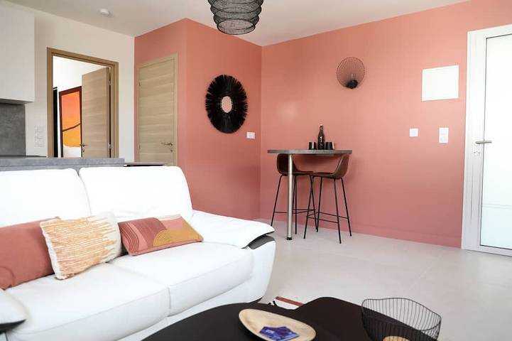 Ganze Wohnung, Apartment-1 Terracotta avec Sauna-Eigenes Badezimmer in Pirou, Coutances und Umgebung
