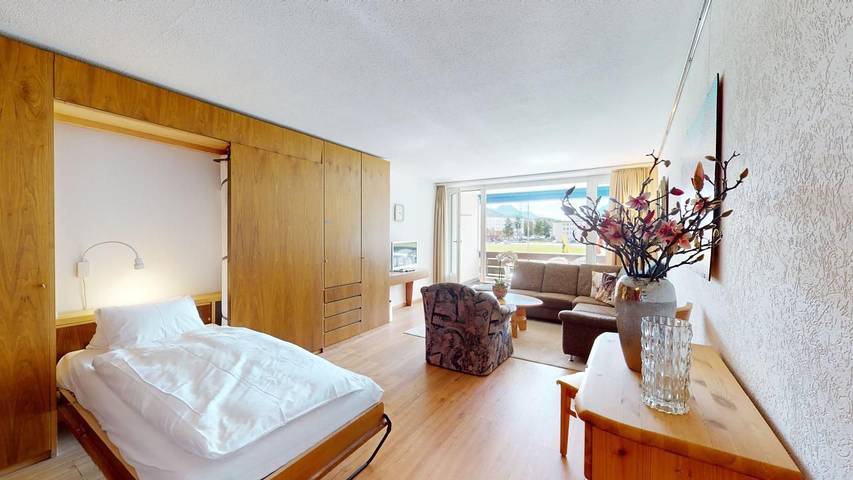 Ferienwohnung für 5 Personen, mit Balkon und Ausblick in St. Moritz - 2