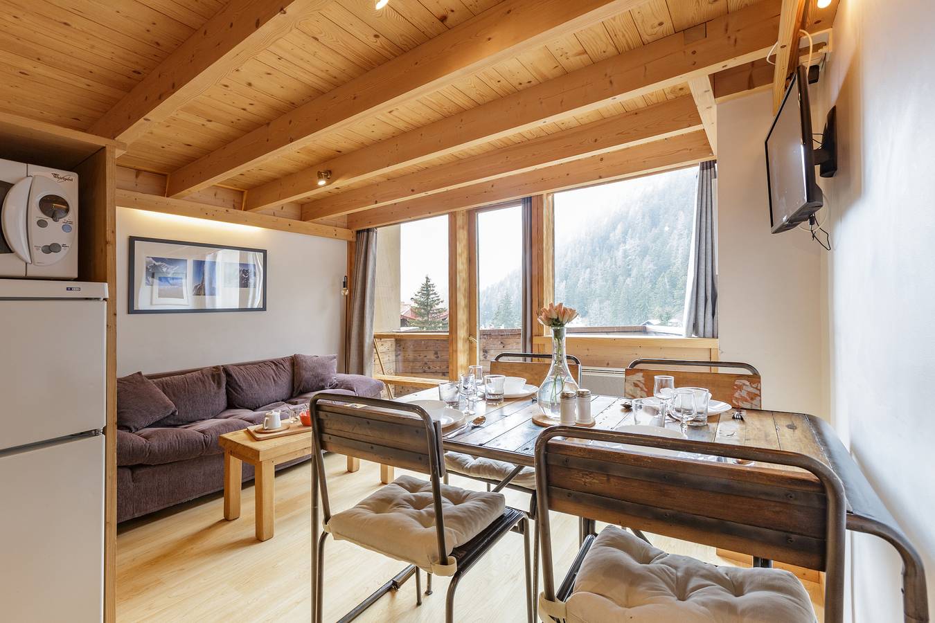Ganze Wohnung, Résidence Grand Roc - Campanules 403 in Argentière, Chamonix