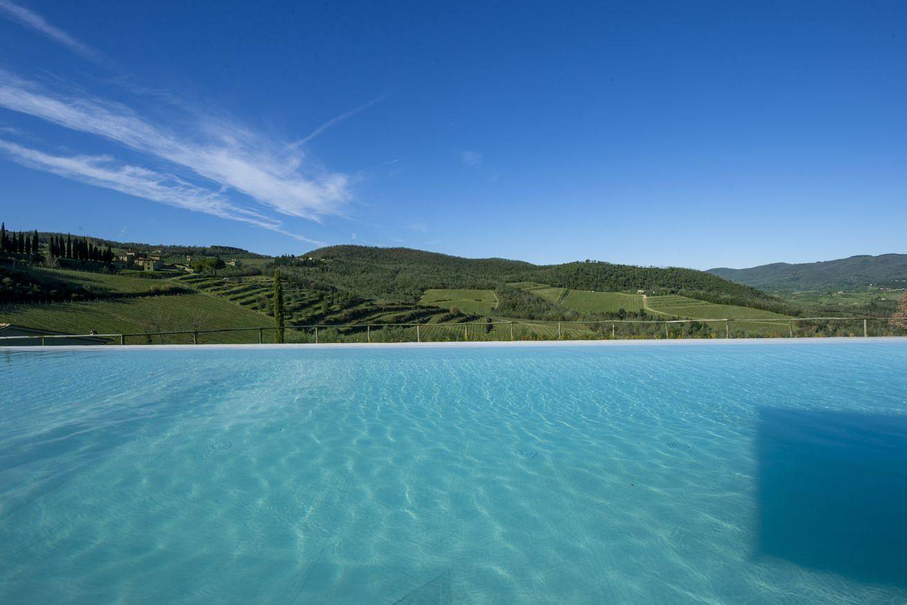 My Exclusive Italy - Chianti's Villa | Vineyard, infinity pool, view in Panzano In Chianti, Chianti