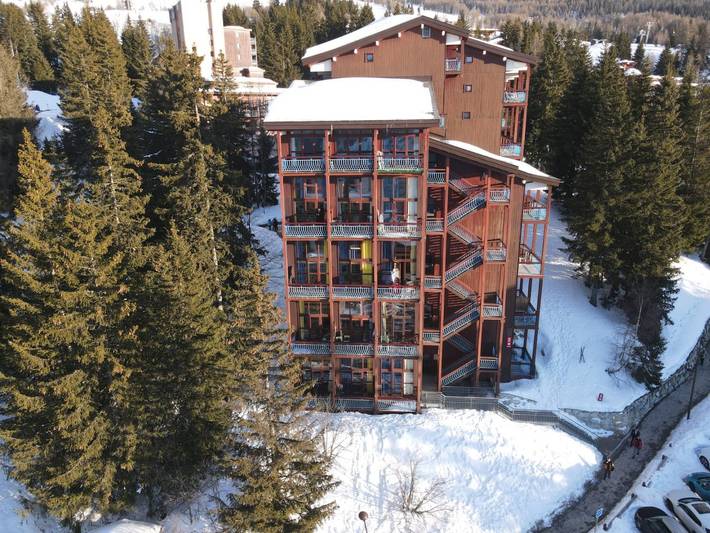 Gîte pour 4 personnes, avec balcon dans Arc 1800 - 3