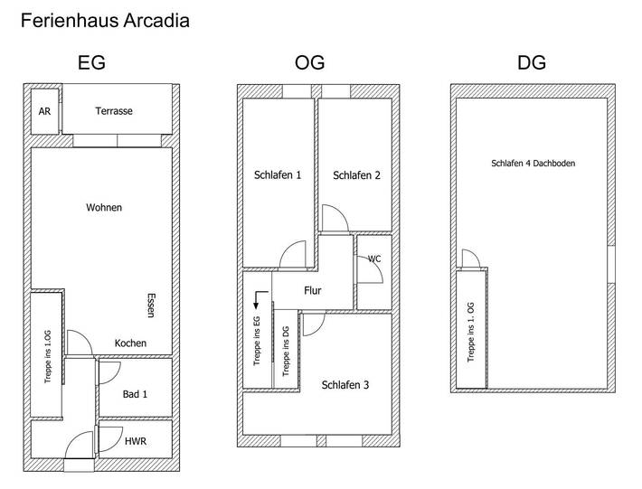 Ferienhaus für 9 Personen, mit Balkon in Neuharlingersiel - 2
