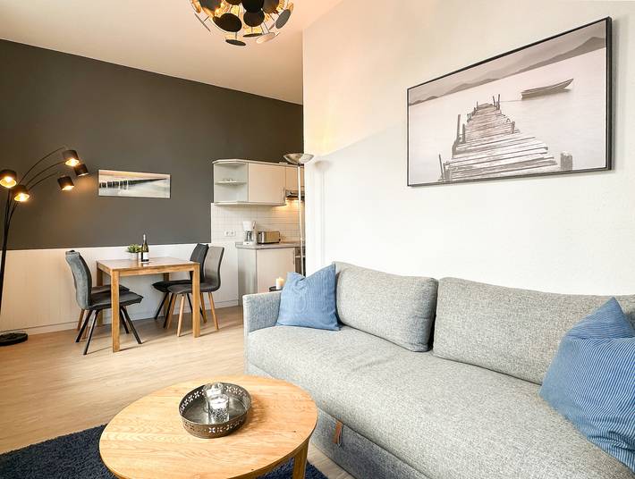 Apartament wakacyjny dla 3 osób, z Balkon w Ahlbeck