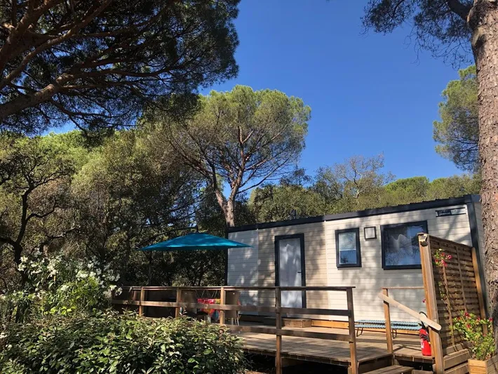 Camping para 4 personas, con piscina y vistas además de terraza y jardín - 1