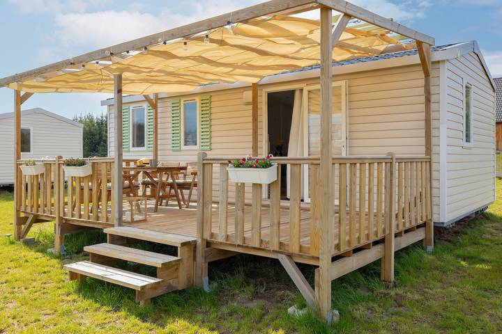 Ferienhaus für 6 Personen, mit Whirlpool und Balkon/Terrasse, mit Haustier