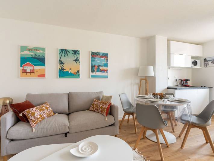 Appartement de vacances pour 4 personnes, avec Balcon à Lacanau