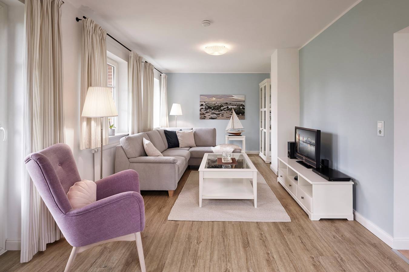 Ganze Ferienwohnung, Haus Badestraße 15a Eg in Wyk auf Föhr (Stadt), Wyk auf Föhr