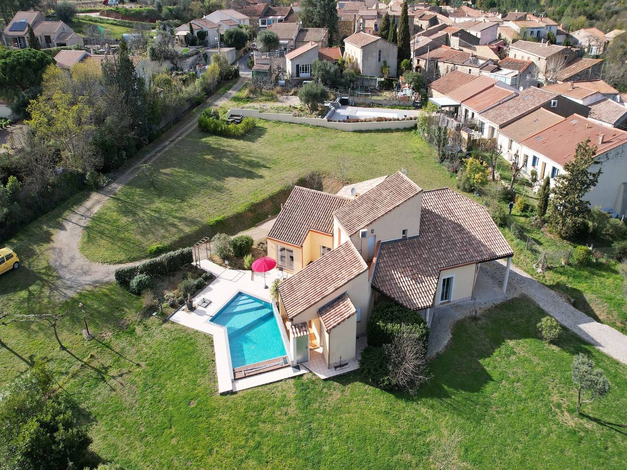 Villa in Frankreich mit privatem Pool in Prades-sur-Vernazobre, Béziers und Umgebung